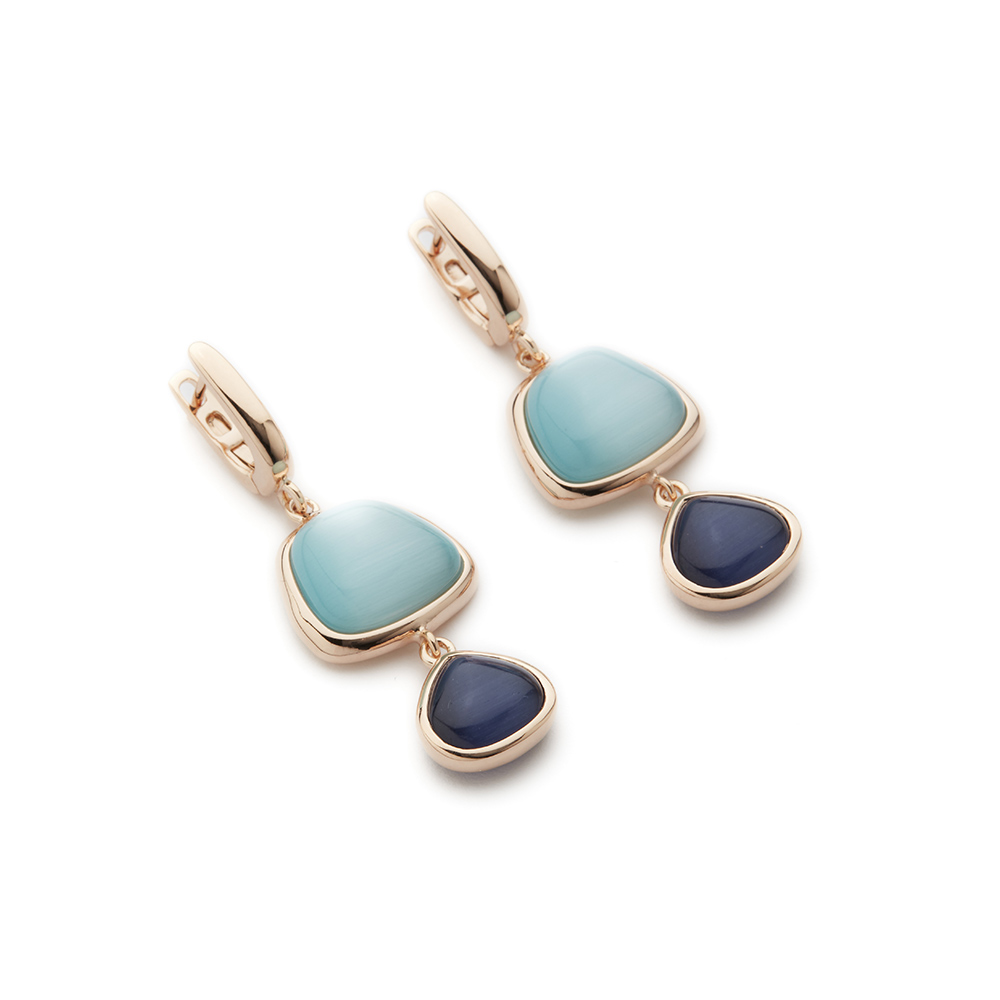 Orecchini in Argento con Zirconi Colorati | Sovrani