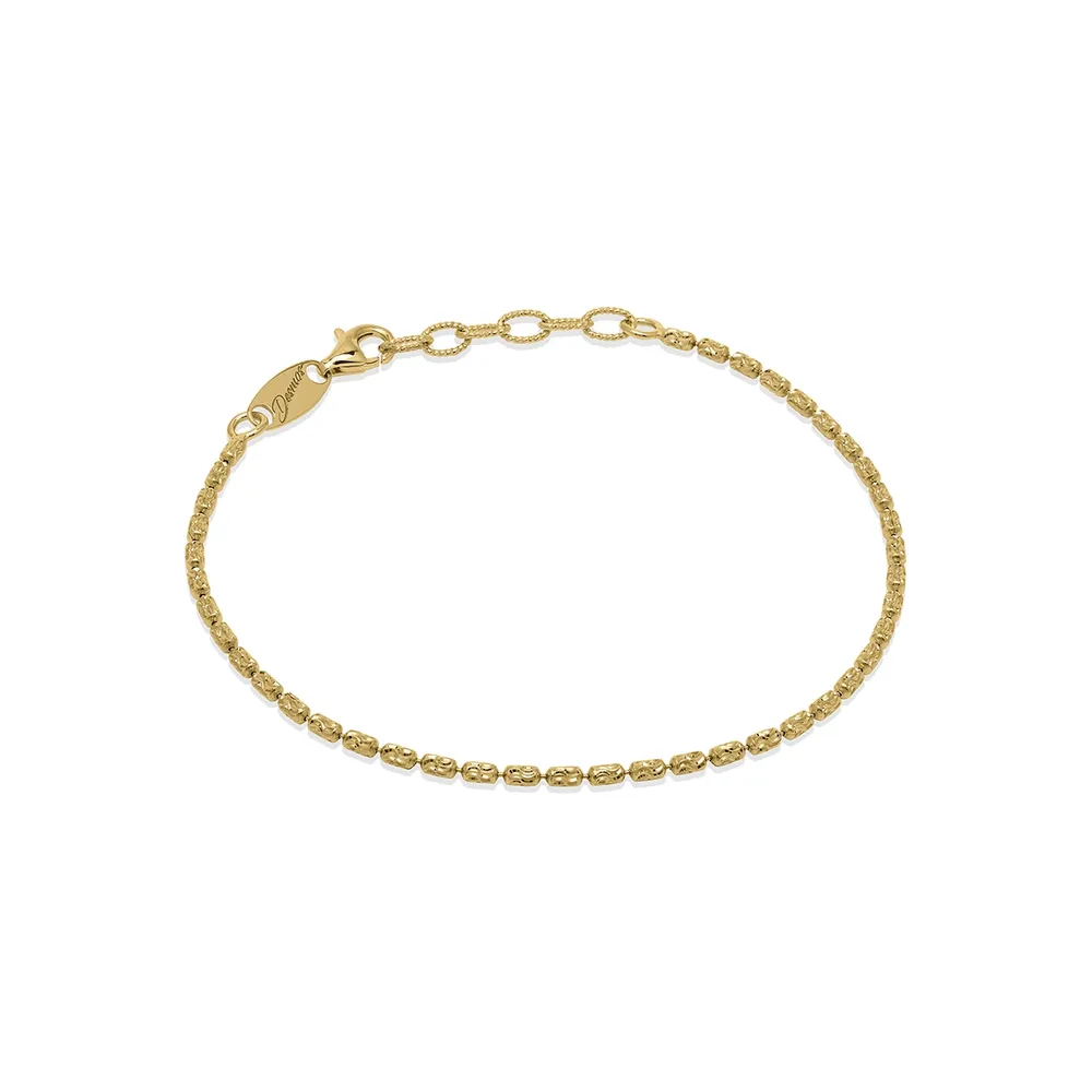 Bracciale rigido in argento sterling 925 e rame Lilly Lillies