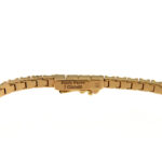 Bracciale Tennis Fabio Ferro in Oro Rosa con Diamanti Neri 2,25 Carati