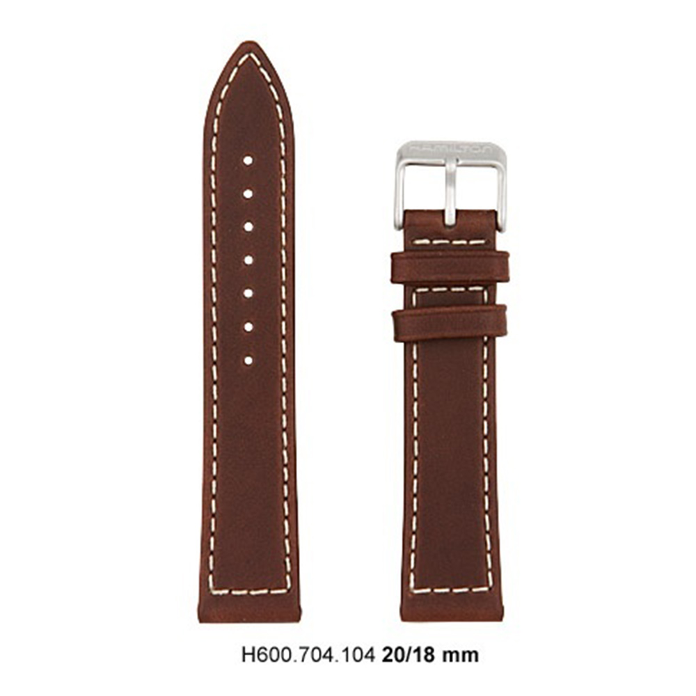 Hamilton Khaki King Brown strap H600.704.104