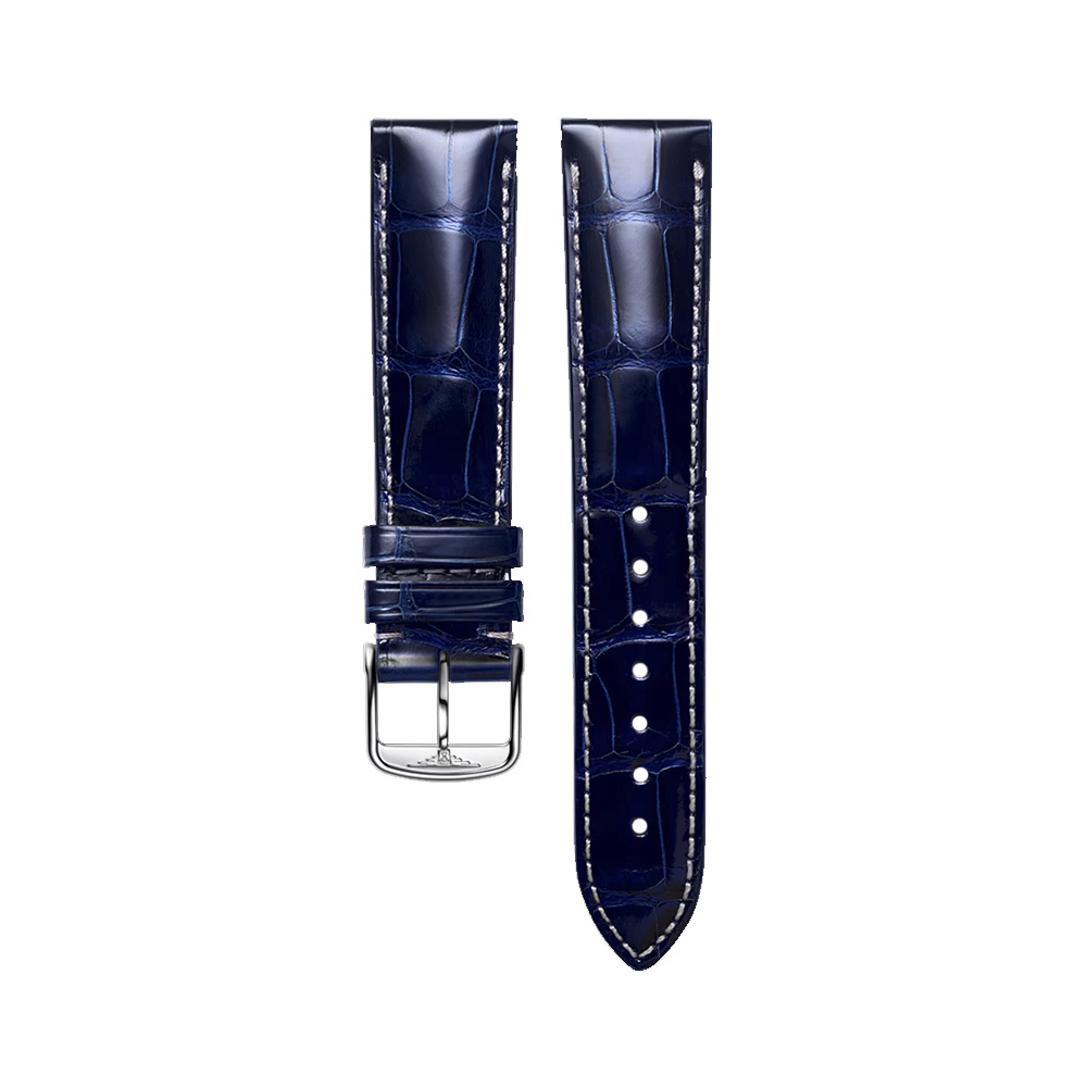 18mm Morellato Samba Italian Leather Alligator Grain Soft Black Watch Band 2704 18mm Morellato Samba Italian Leather Alligator Grain Soft Black Watch Band 2704