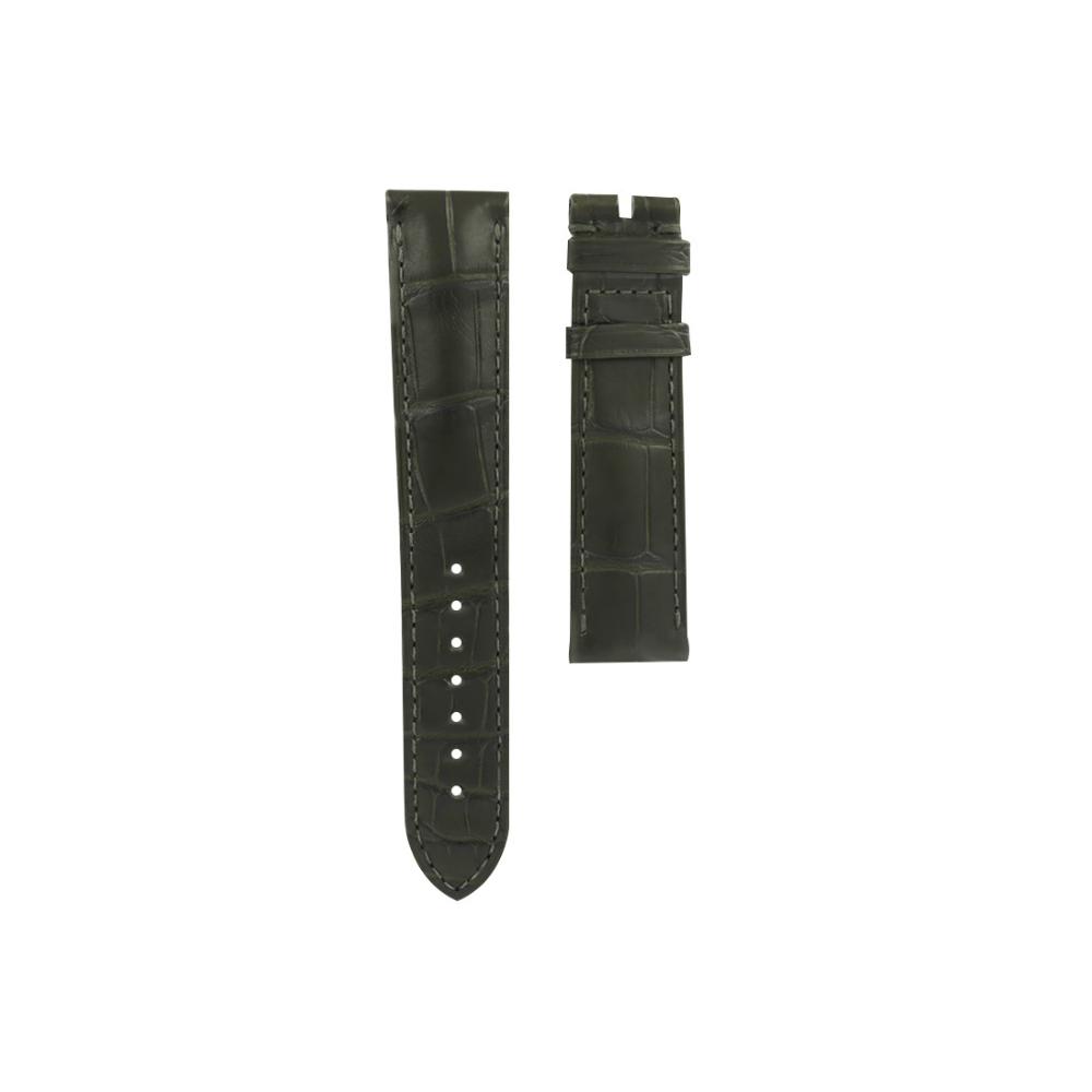Cinturino Omega in Pelle di Alligatore Verde Scuro 20 mm 032CUZ010275W