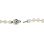 Necklace of White Freshwater Cultured Pearls 6.5-7.0 mm.