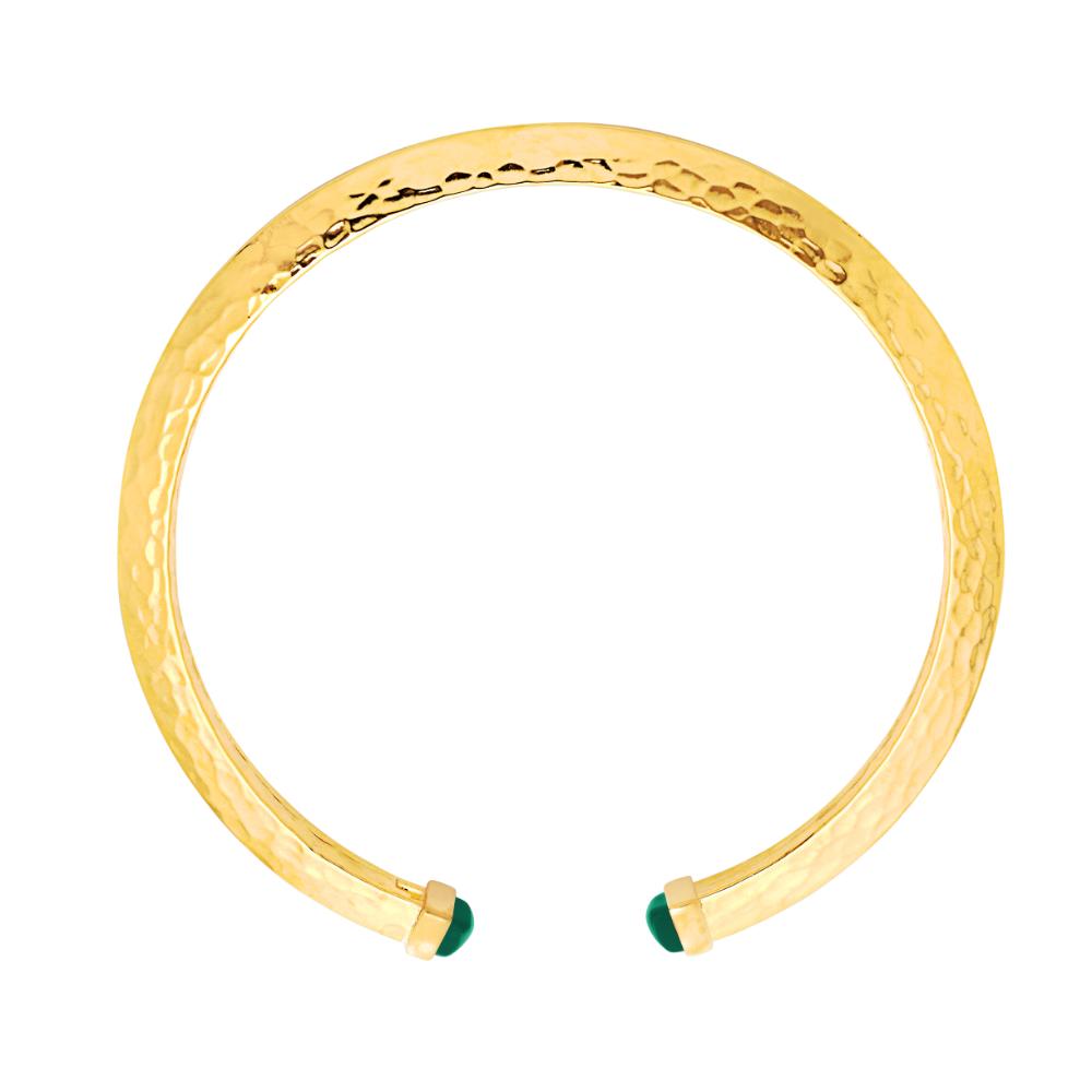 Giovanni Raspini Klinge Farbe Grün Halskette Gold