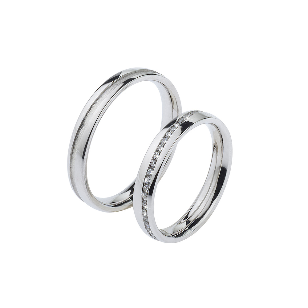Anelli coppia oro bianco deals