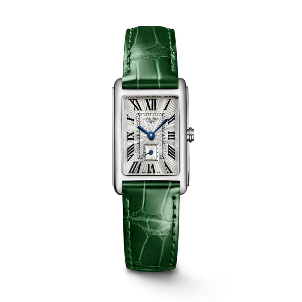 Orologio Longines DolceVita Pelle Verde Quartz 20,8 x 32 mm