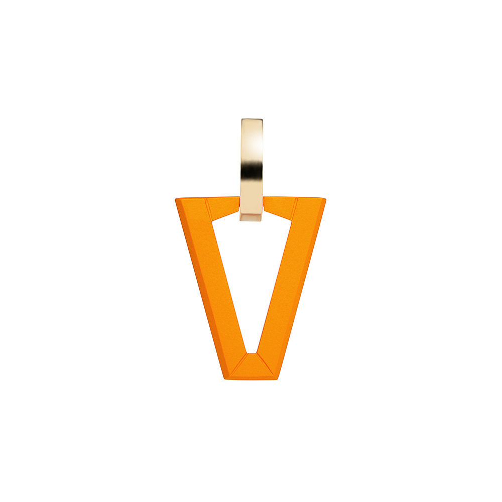 Valentina Ferragni Uali Orange Earring