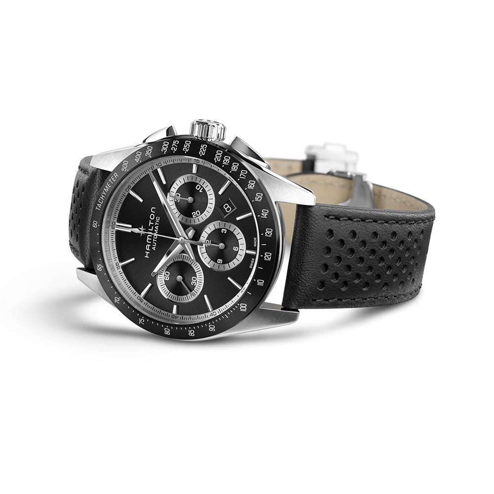 Hamilton Watch Khaki Navy Frogman Auto Steel Black 46 mm