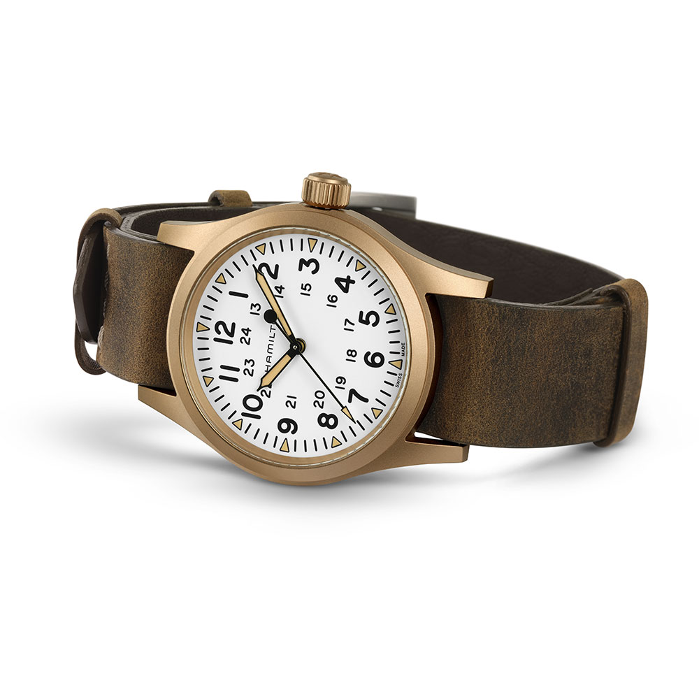 Orologio automatico Hamilton Khaki Field in titanio 38mm
