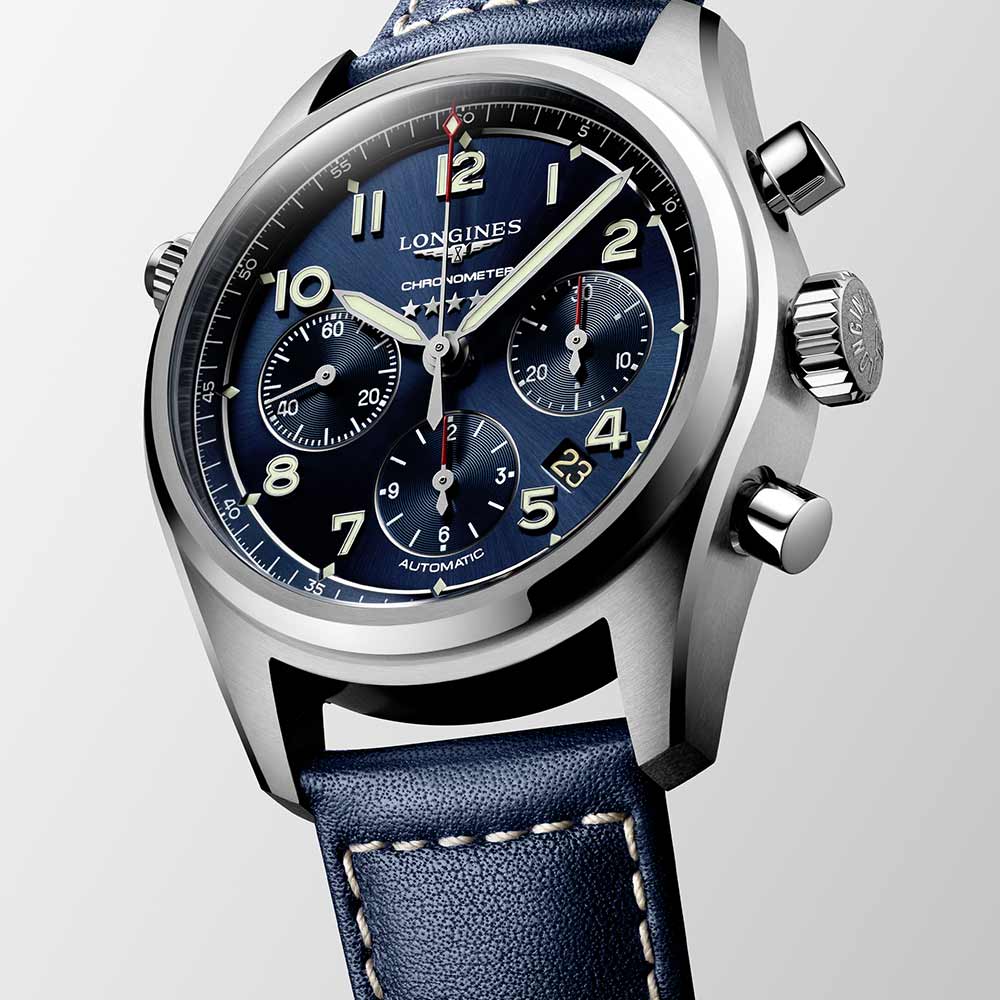Orologio Longines Spirit Blu Chronometer Automatico 42 mm