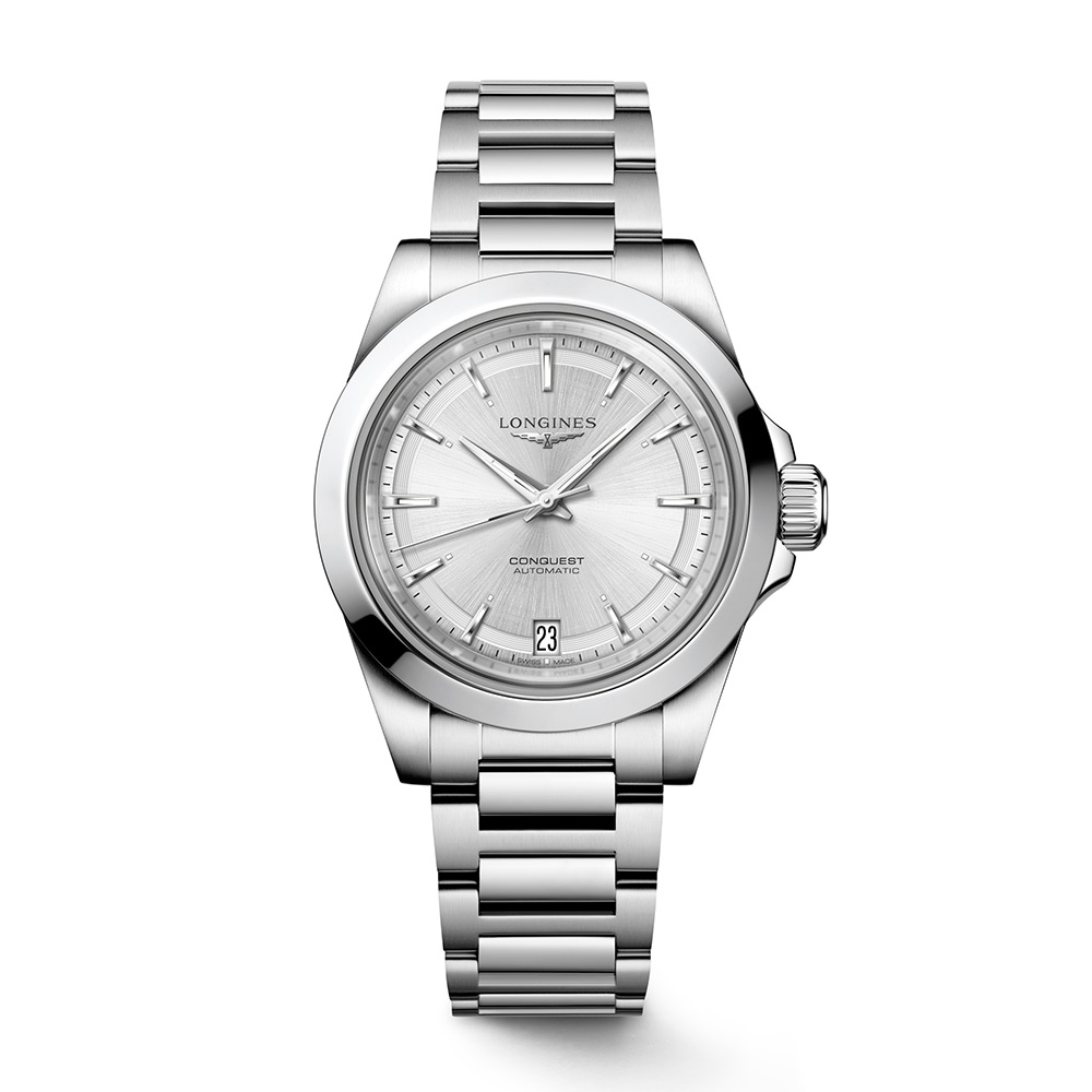 Orologio Longines Conquest 2023 Bianco Automatico 34 mm