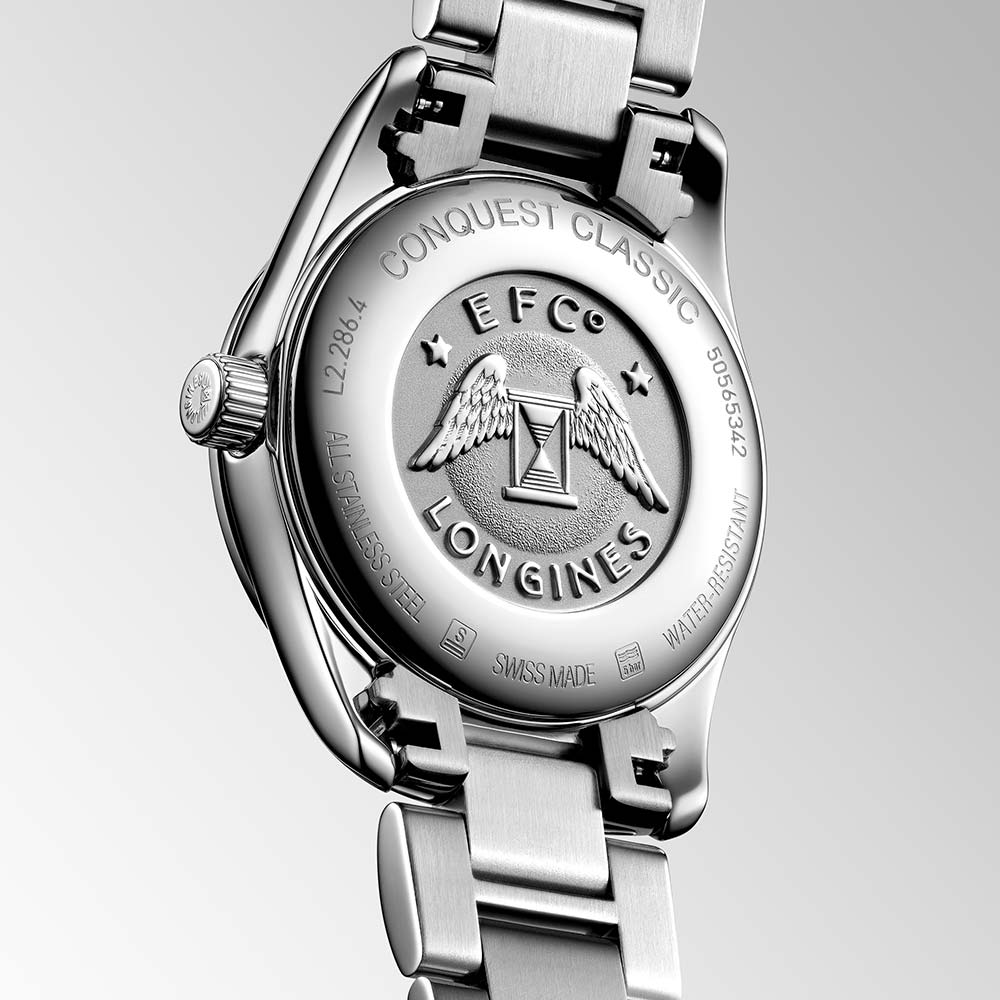 Longines Conquest Classic Silver Quartz 29.5 mm Watch - Fabio Ferro I ...