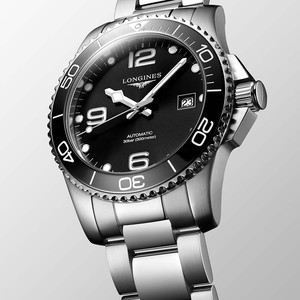 Orologio Longines Hydroconquest Nero Automatico 41 mm