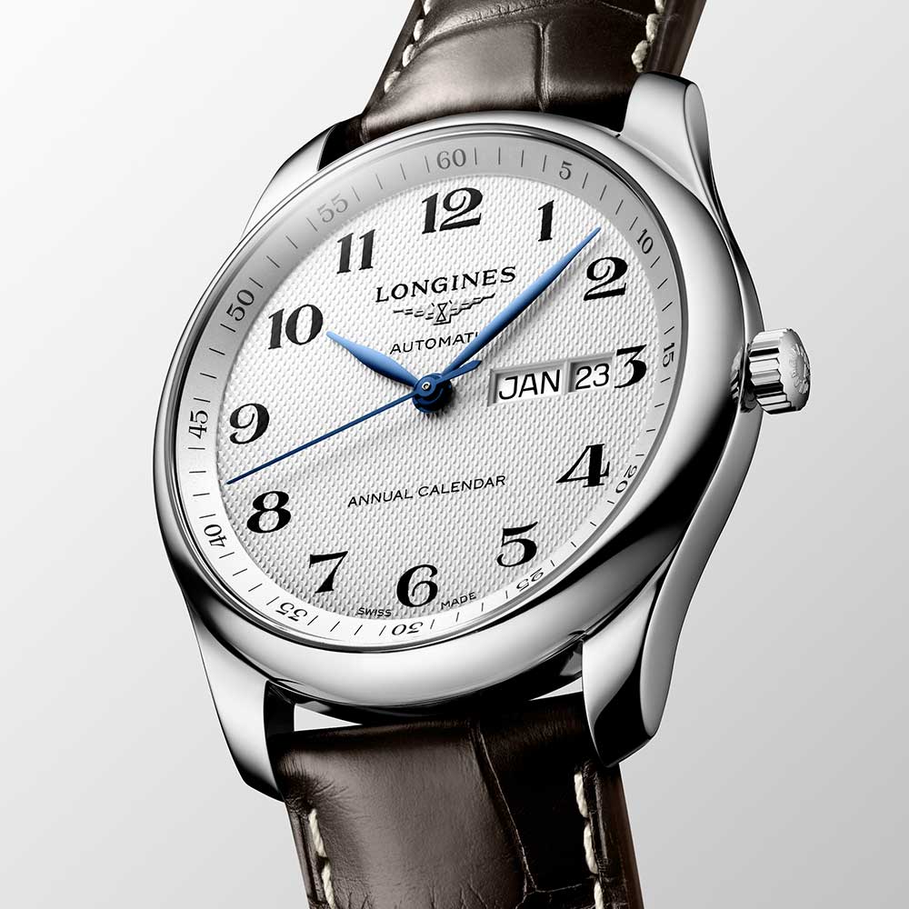Longines Master Collection Annual Calendar Automatic White 40mm Watch