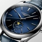 Longines Master Collection Automatikuhr Blaues Leder 42 mm