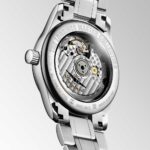 Longines Master Collection Uhr Stahl Perlmutt und Diamanten 34 mm
