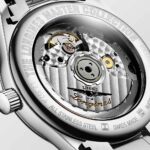 Longines Master Collection Uhr Stahl Perlmutt und Diamanten 34 mm