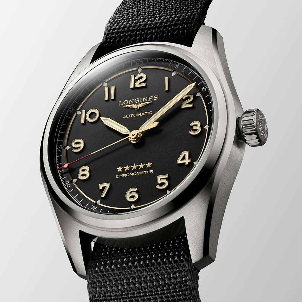 Longines Master Collection Automatic Black Leather 40mm Watch