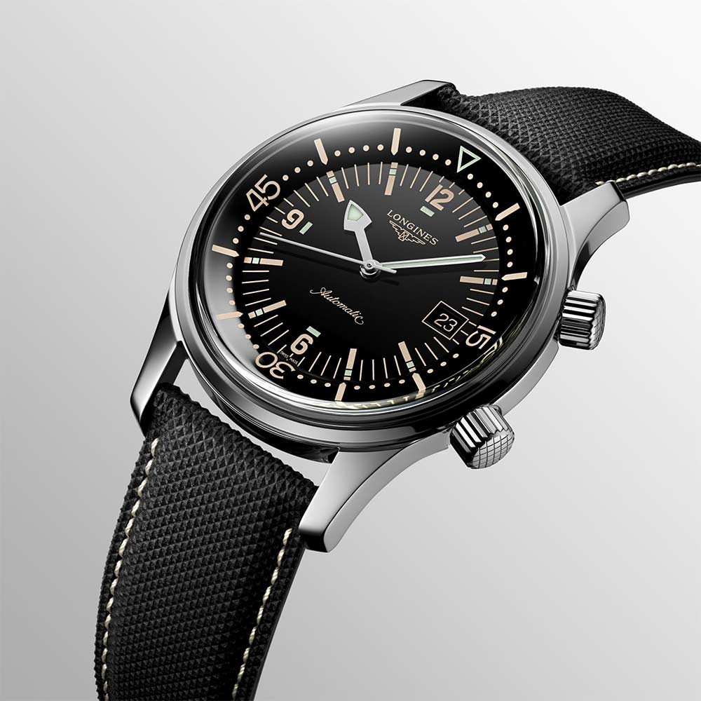 Longines Watch Legend Diver Black Automatic 42 mm