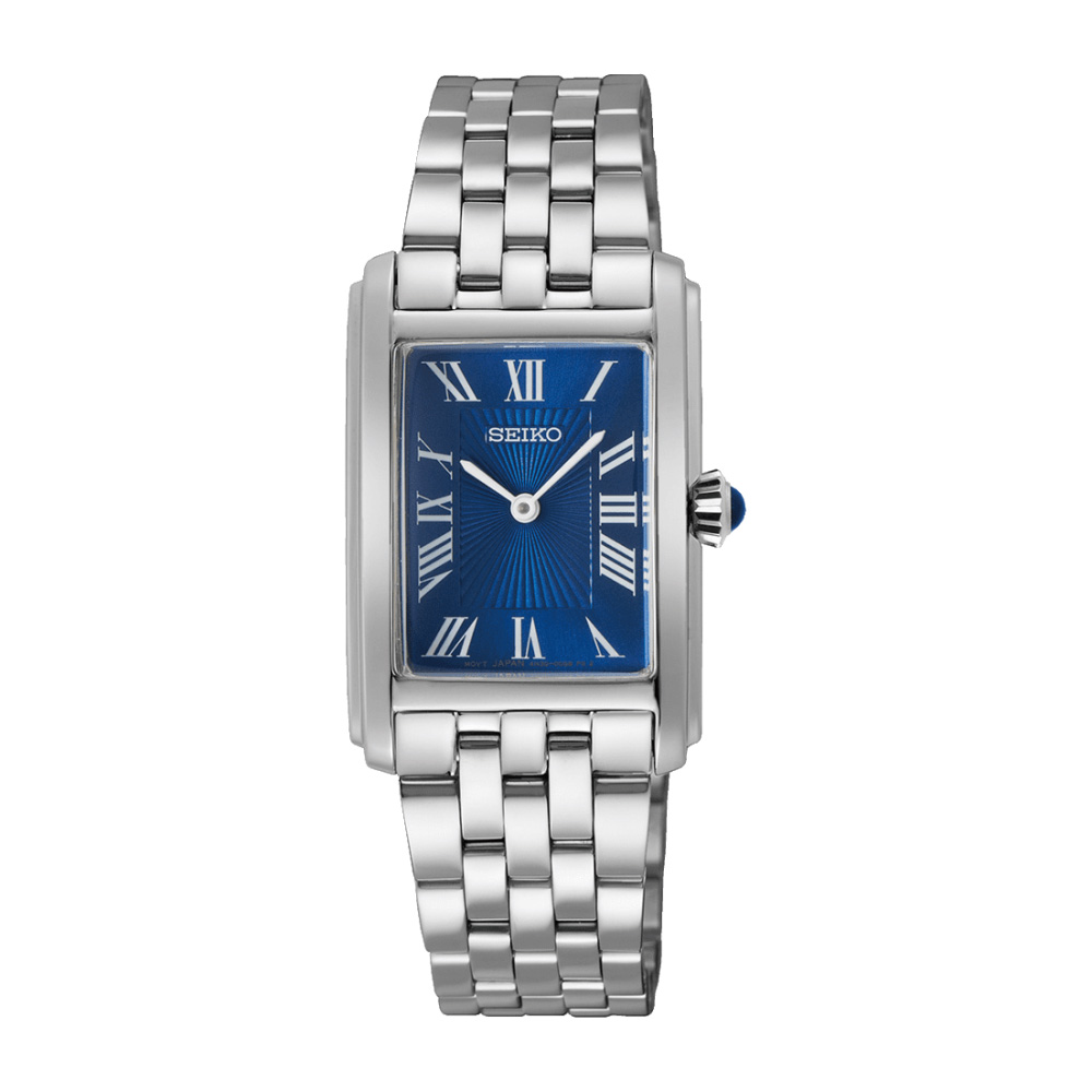 Seiko Classic Quartz Blue Dial Steel SWR085P1 Watch