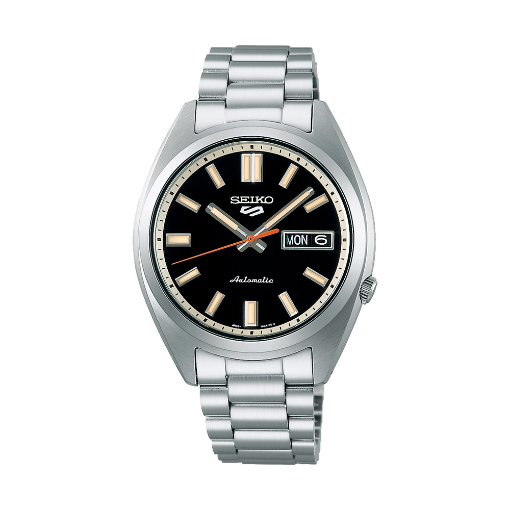 Seiko SRPK89K1 5 Sport Schwarz Reissue SNXS 37,4 mm
