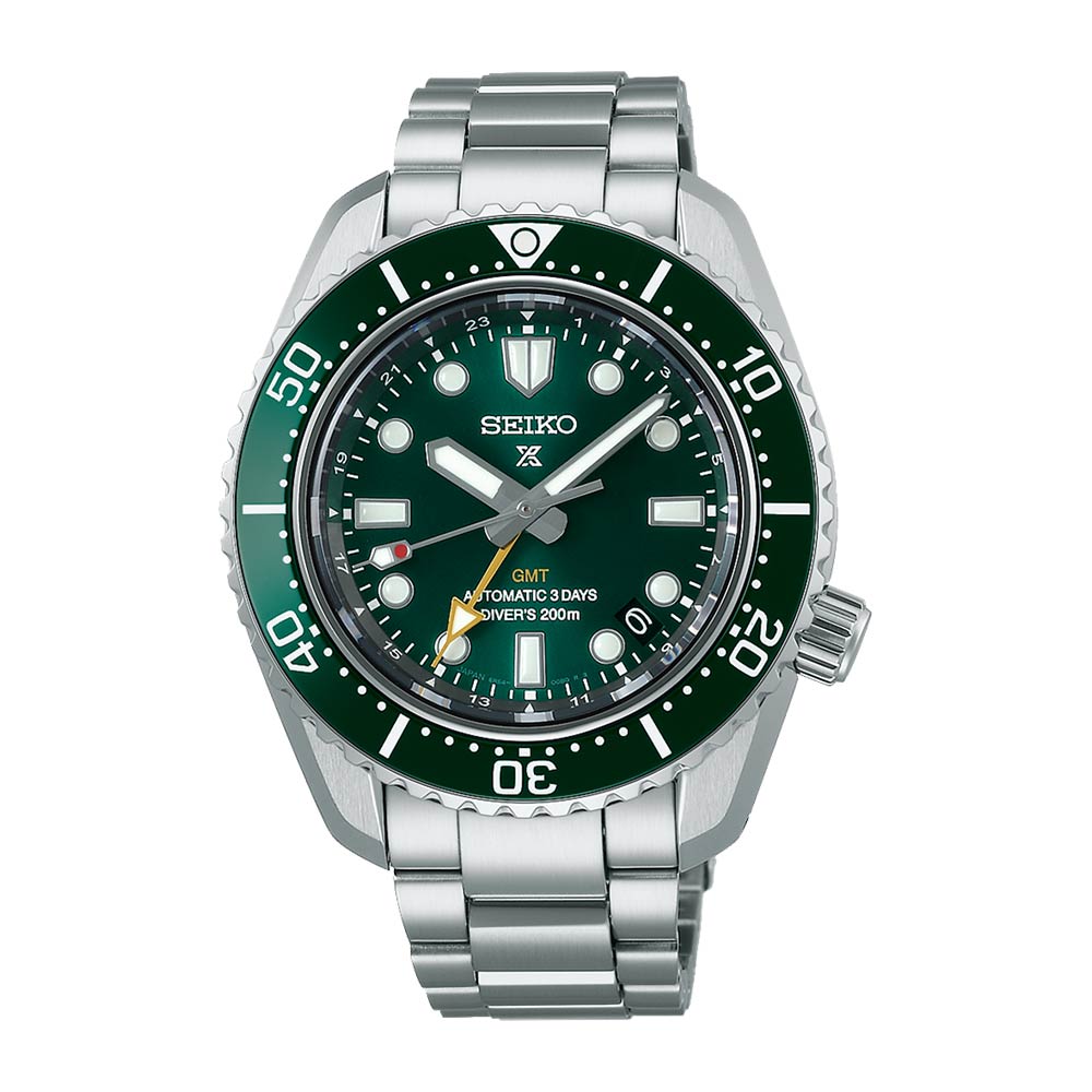 Seiko Prospex GMT Automatic Green 42mm Watch SPB381J1