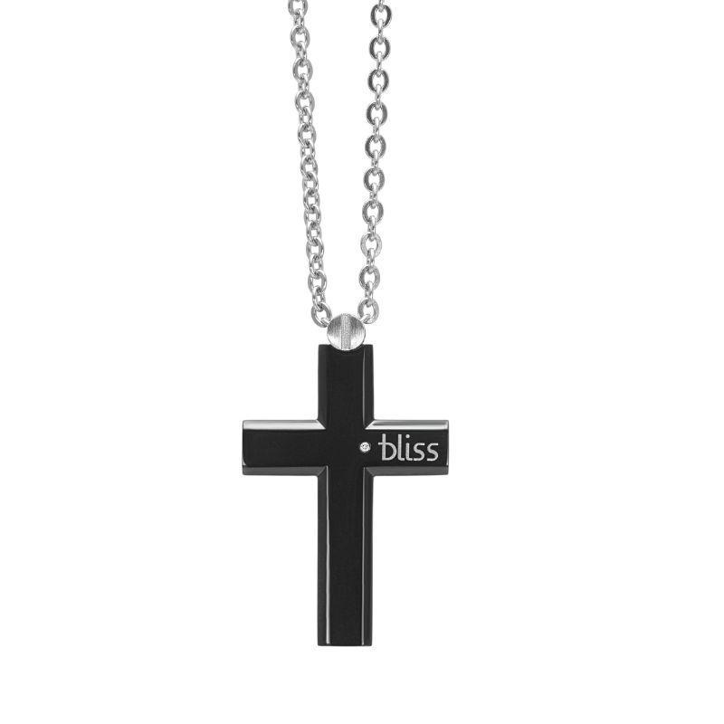 Bliss Men's Necklace Rider PVD Black