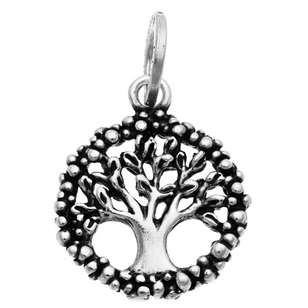 Giovanni Raspini Tree of Life Medium Charm in 925 Silver
