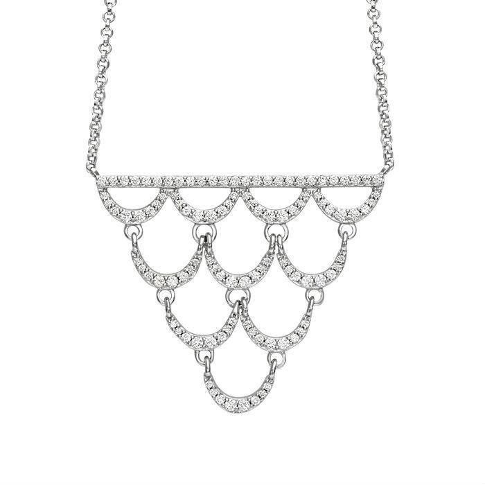Necklace Bliss Gioielli Woman Venice Collection In 925 Silver and Zircons