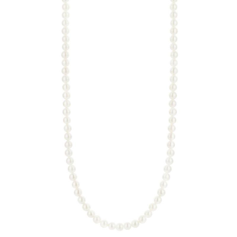 Ti Sento Milano Woman Necklace With White Pearls MM. 6