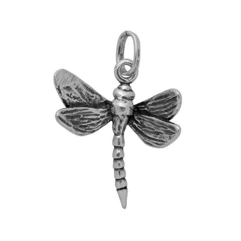 Collana Con Ciondolo Libellula In Argento Sterling 925, Regalo Donna Con Orecchini Abbinati, Nodo Celtico E Cuore Oro Rosa, Catena 45,7+5,1 Cm