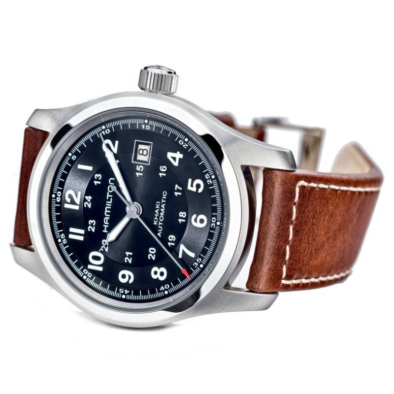 Hamilton Khaki Field Automatic Black 42mm Watch