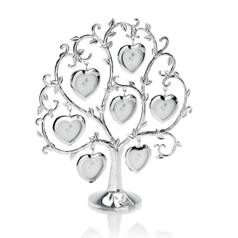 Ottaviani Tree Of Life With 7 Heart Shaped Photo Frames
