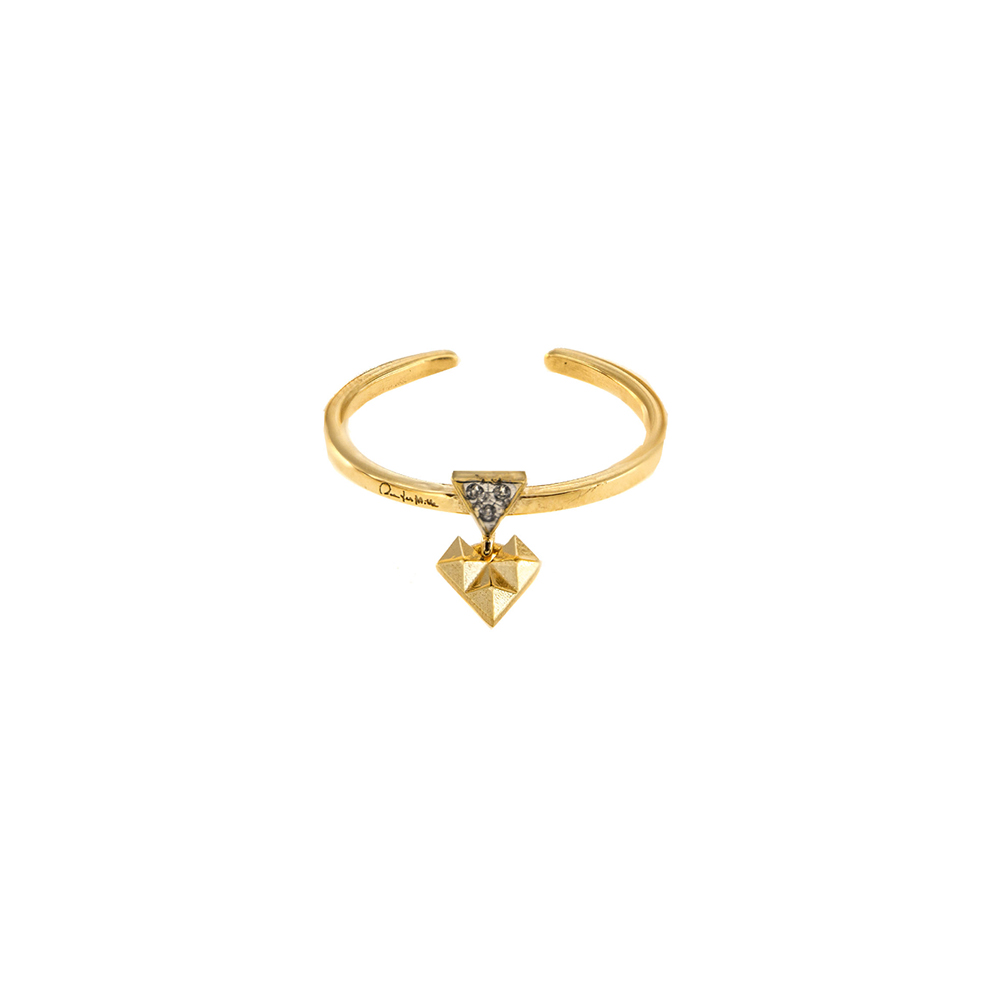 Rue des Mille Stardust Magnetic Ring Mad Heart