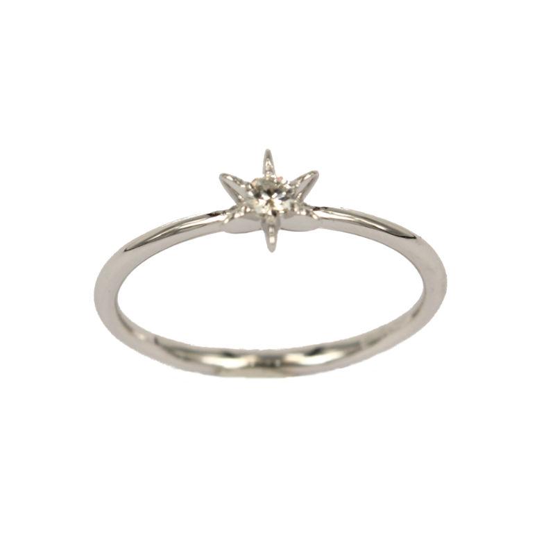 Fabio Ferro Engagement Ring With Diamond Kt. 0.07 Star Of Light