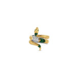 Ti Sento Milano Golden Snake Ring