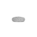 Ti Sento Milano Ring with Zircons Band