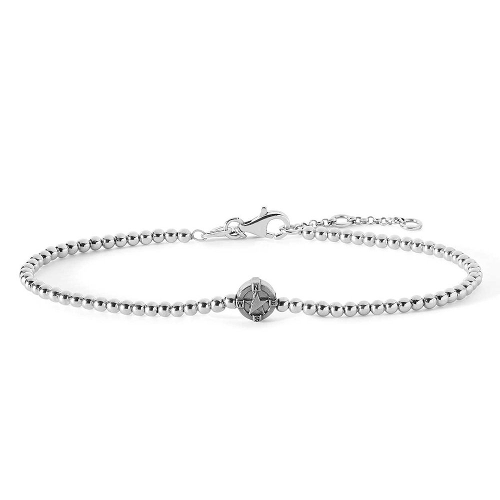 Men's Comete Jewelry bracelet in 925 sterling silver Polar Star Collection