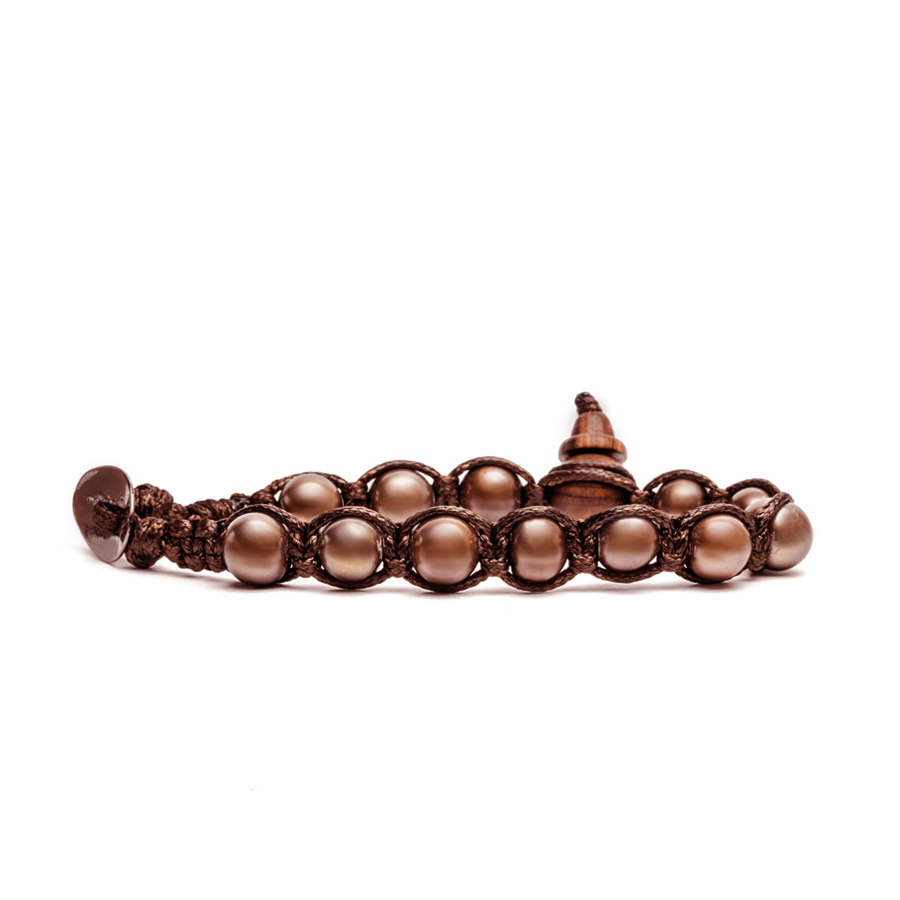 Bracciale Tamashii Originale In Cianite Naturale, 8mm - Unisex, Taglia Regolabile, Pietra Lealtà E Chiarezza