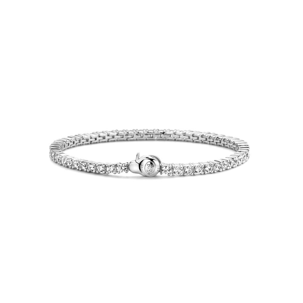 Ti Sento Milano Tennis Bracelet of Zircons