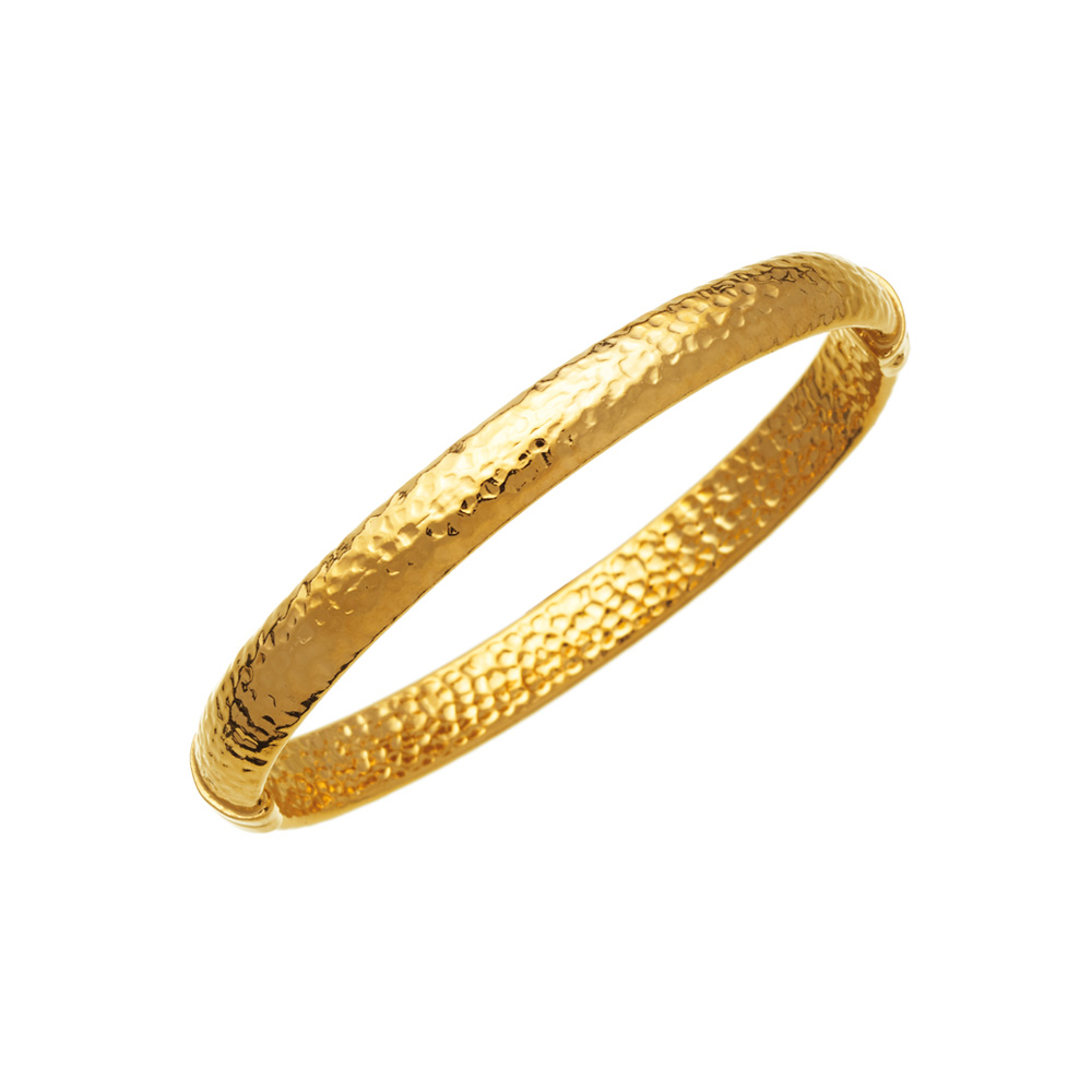 Giovanni Raspini Bangle Moon Bowl Golden Medium Bracelet