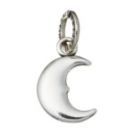 Giovanni Raspini Half Moon Charm in 925 Silver