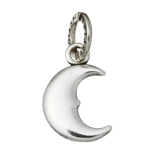 Giovanni Raspini Half Moon Charm in 925 Silver