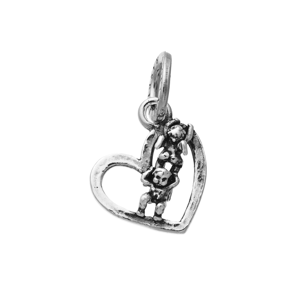 Charm Giovanni Raspini Heart Angels Acrobats