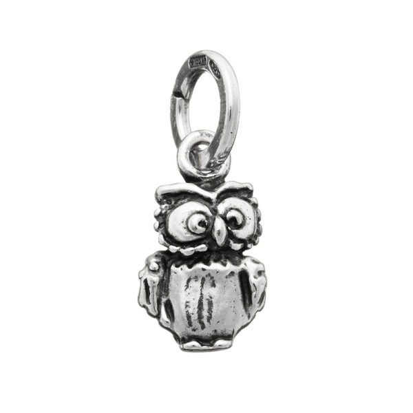 Giovanni Raspini Owl Charm in 925 Silver