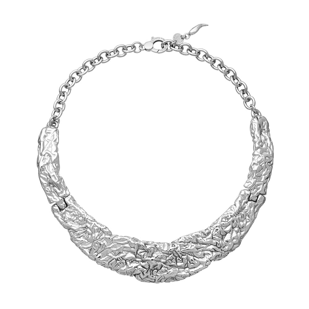 Giovanni Raspini Petra Jointed Silver Necklace