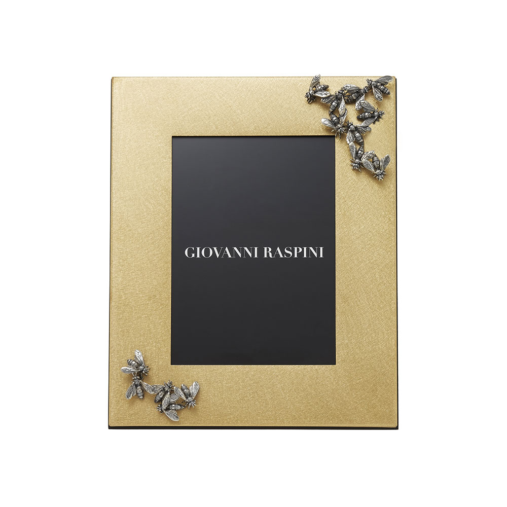 Giovanni Raspini Brass Bees Picture Frame 12 x 17 cm
