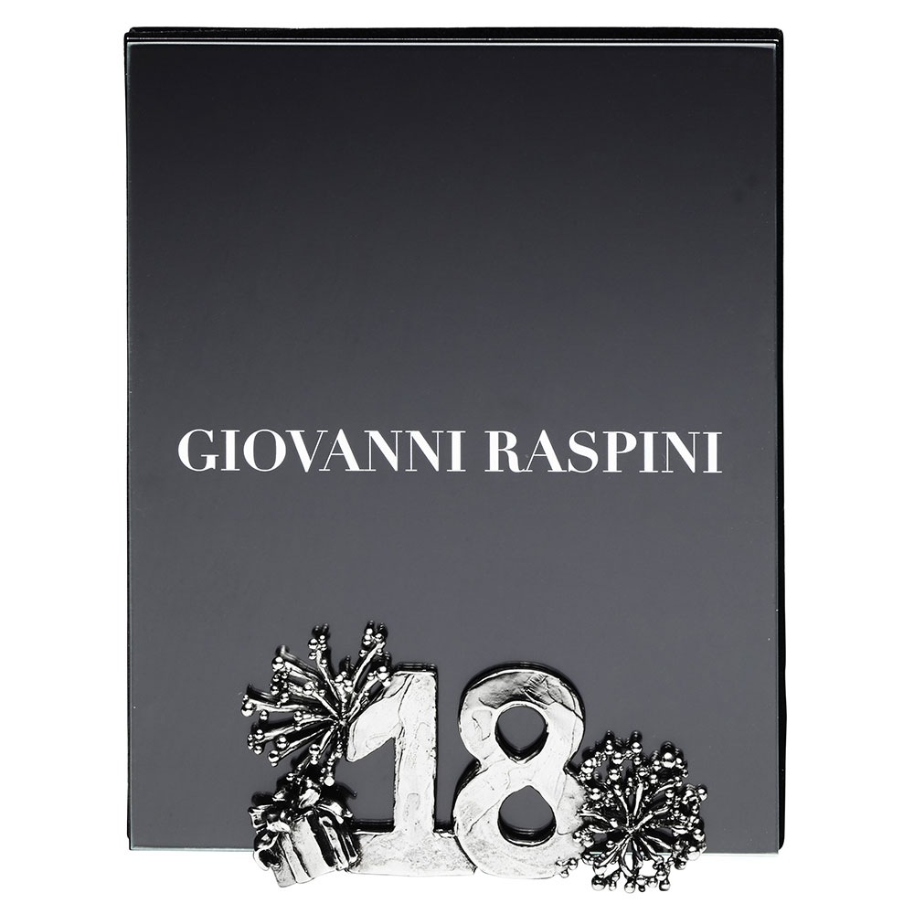 Giovanni Raspini Bronze Frame White 18 Years 12 x 15 cm