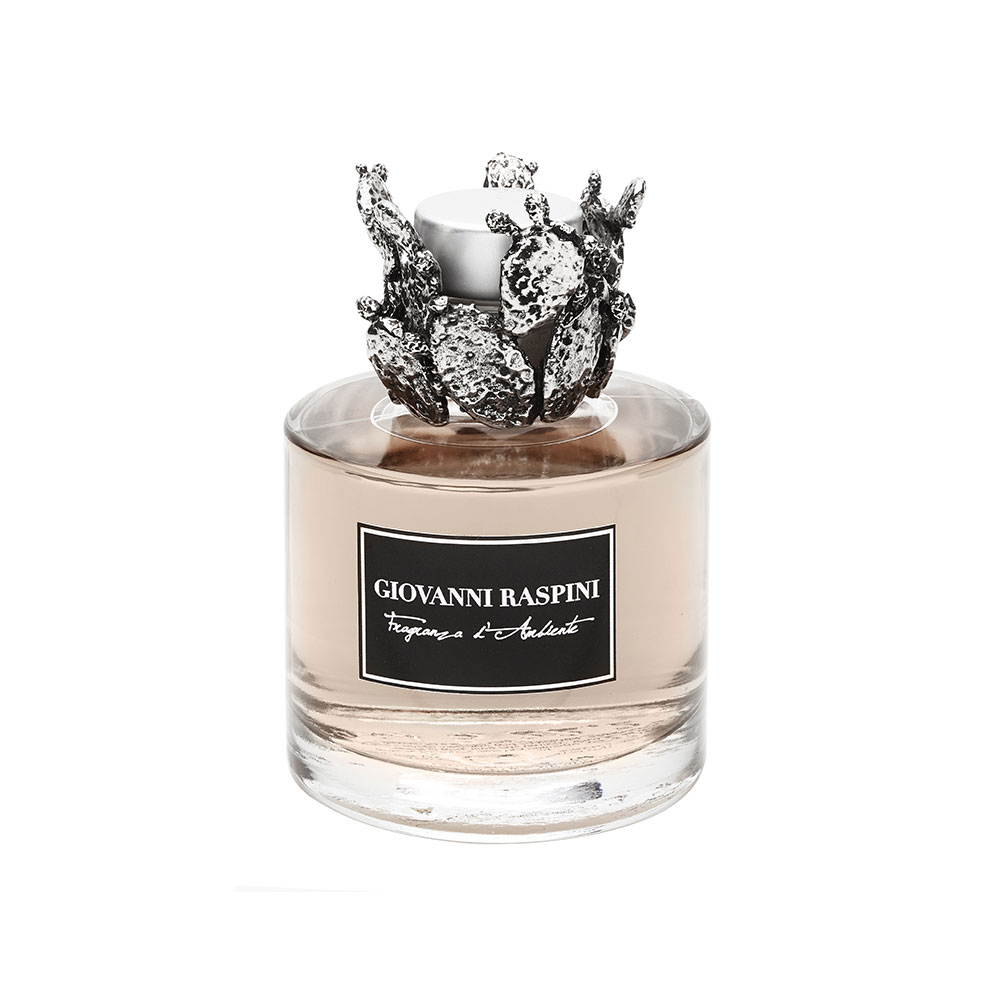 Giovanni Raspini Prickly Pear Diffuser 200 ml "Iris Powder" in White Bronze