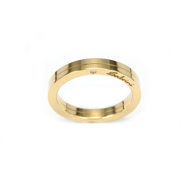 Salvini Fede NOI ring in Yellow Gold